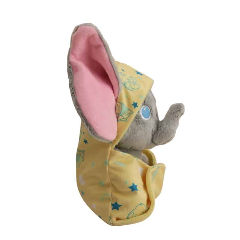 Dumbo Elephant Plush Toy with Yellow Blanket