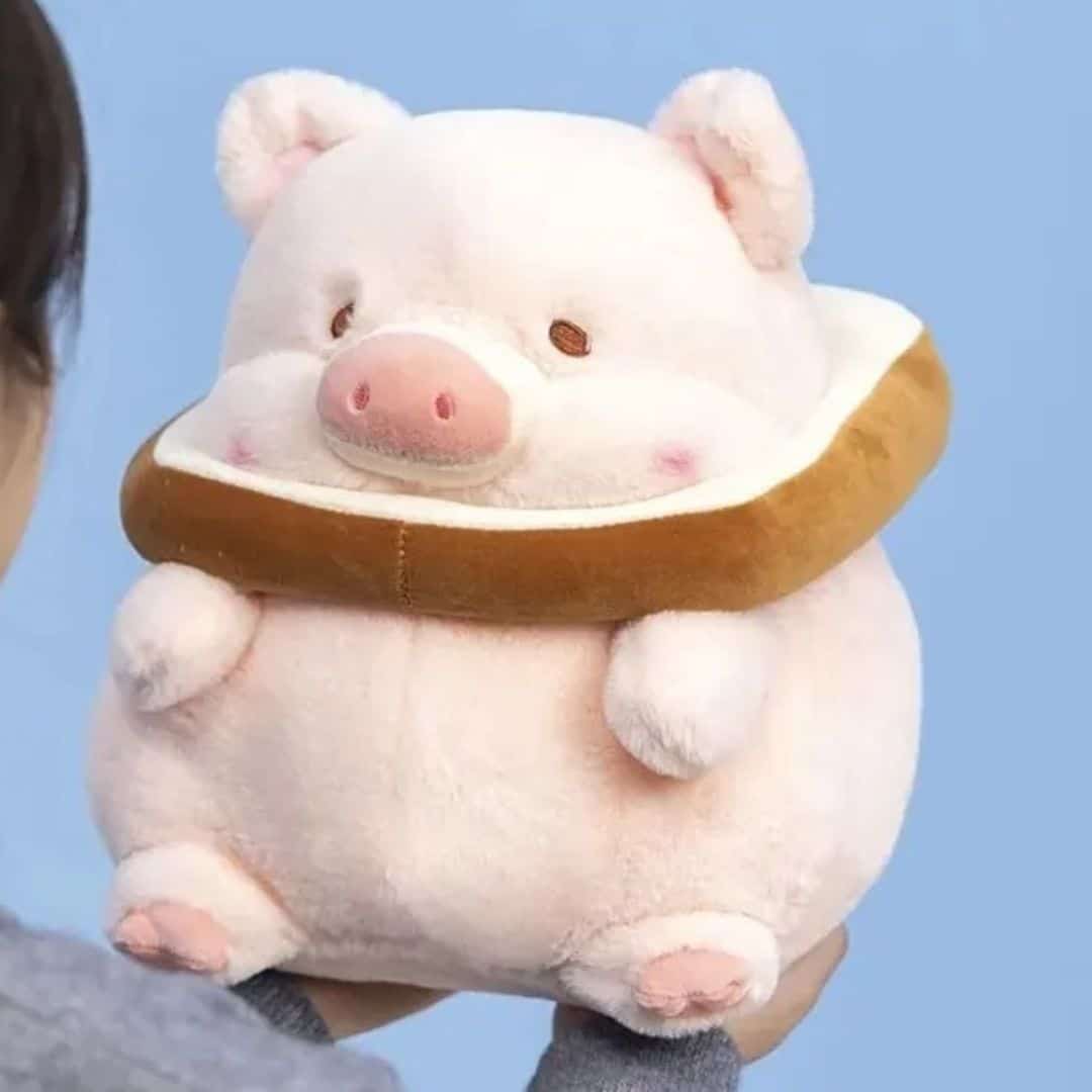 Pink Pig Plush Toy - Pastel Colors