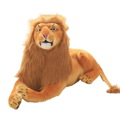 Lion Stuffed Animal - Lying Down