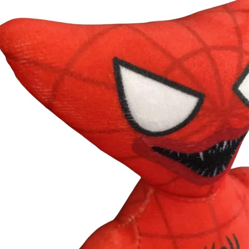 Huggy Wuggy Plush Toy in Spider-Man