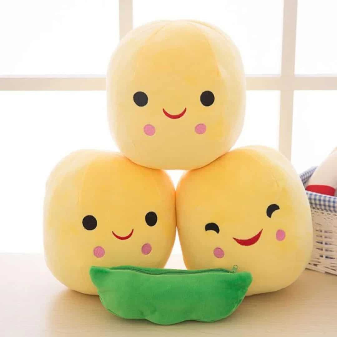 Pea Pod Plush Toy