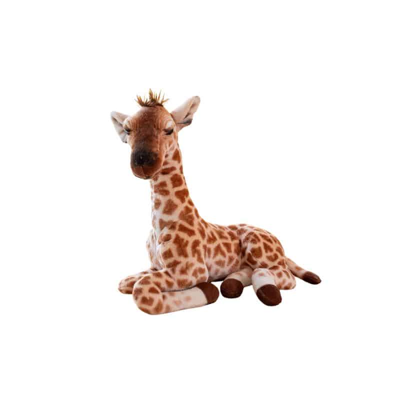 Giraffe Stuffed Animal - Lying Down