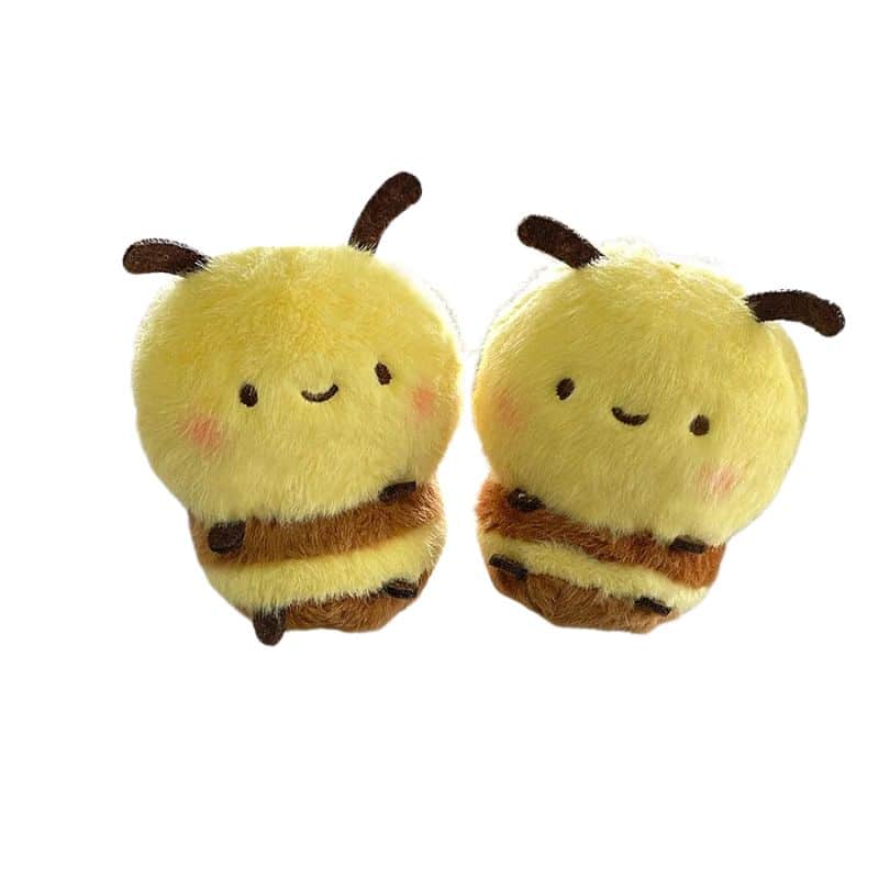 Bee Plush Keychain