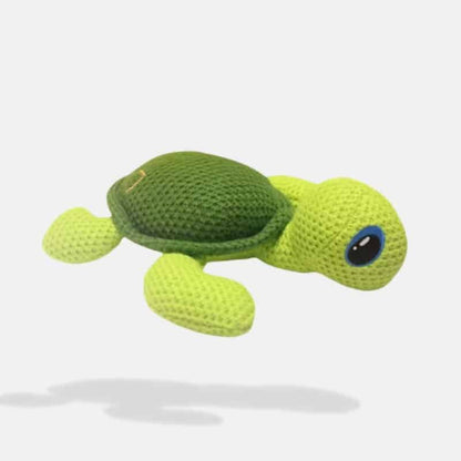 Knitted Turtle Stuffed Animal