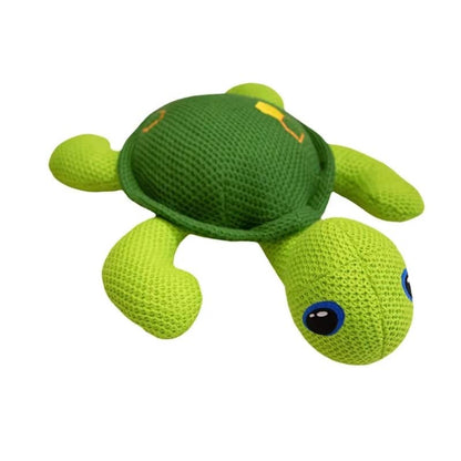 Knitted Turtle Stuffed Animal
