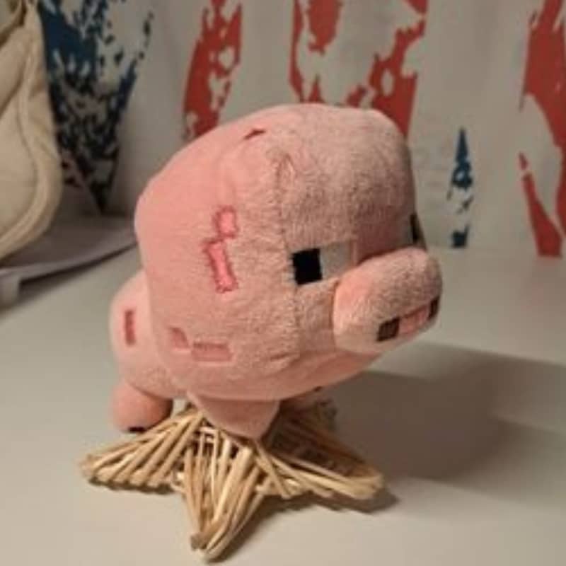 Minecraft Pig Plush Toy