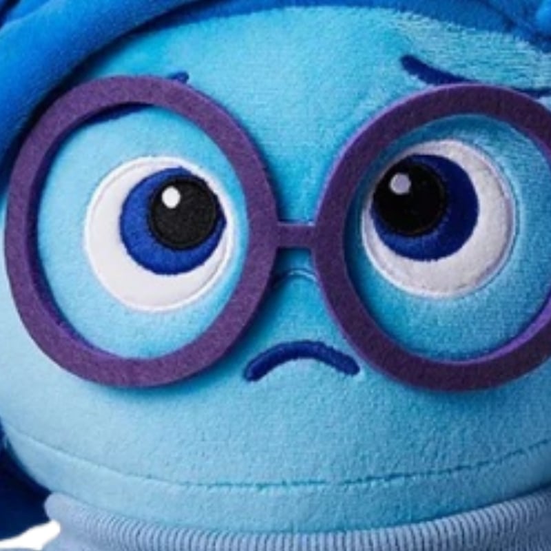 Inside Out Sadness Plush Toy