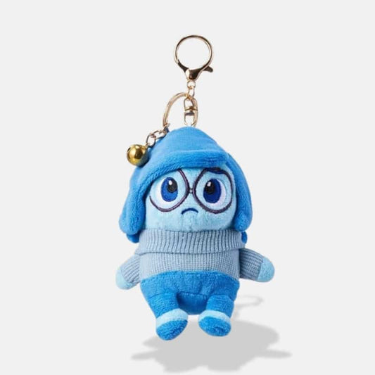 Inside Out Sadness Plush Keychain