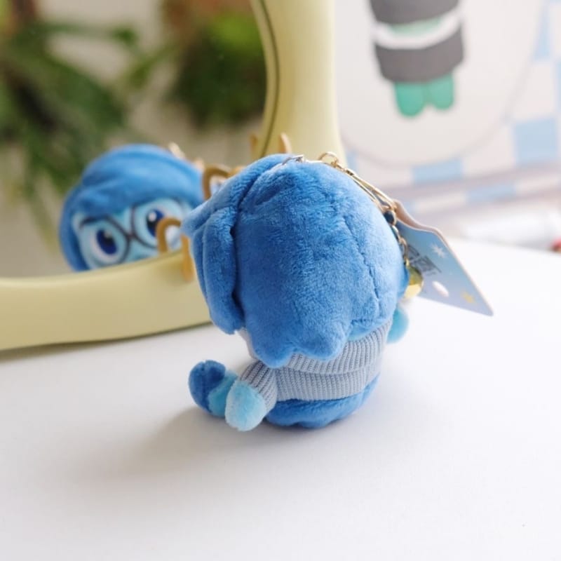 Inside Out Sadness Plush Keychain