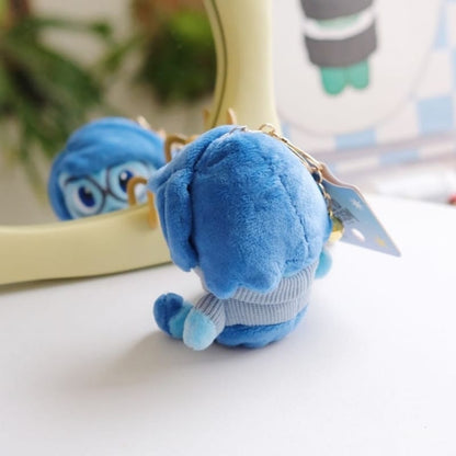 Inside Out Sadness Plush Keychain