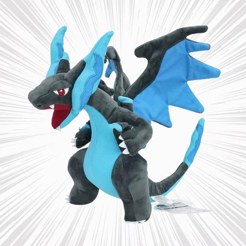Mega Charizard X Plush Toy