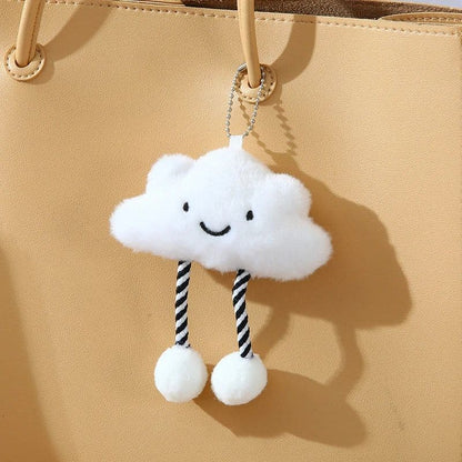 Cloud Plush Keychain