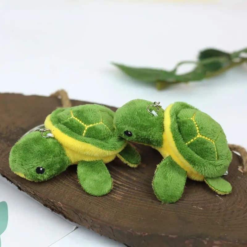 Turtle Plush Keychain