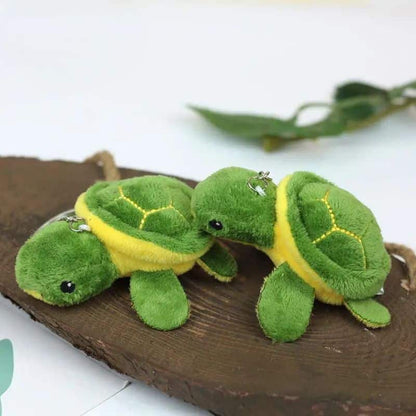 Turtle Plush Keychain