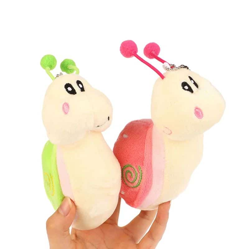 Snail Plush Keychain