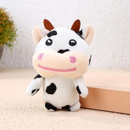 Cow Plush Keychain