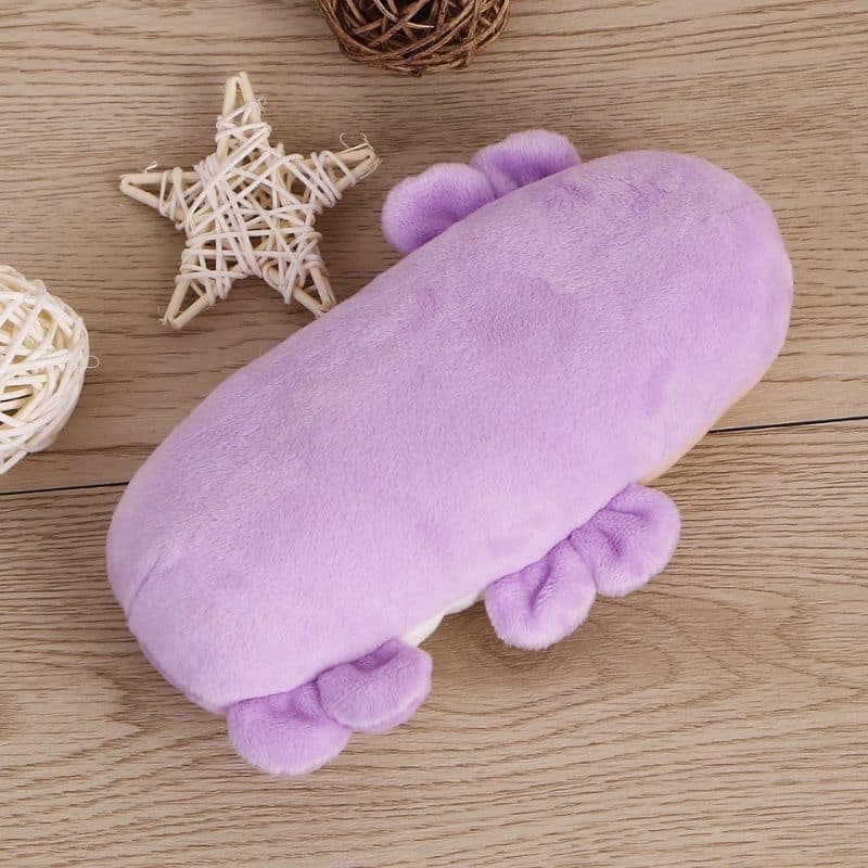 Hippo Stuffed Animal - Purple