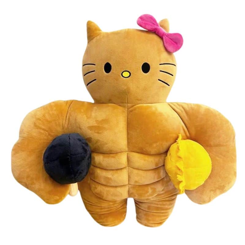 Hello Kitty Plush Toy - Muscular