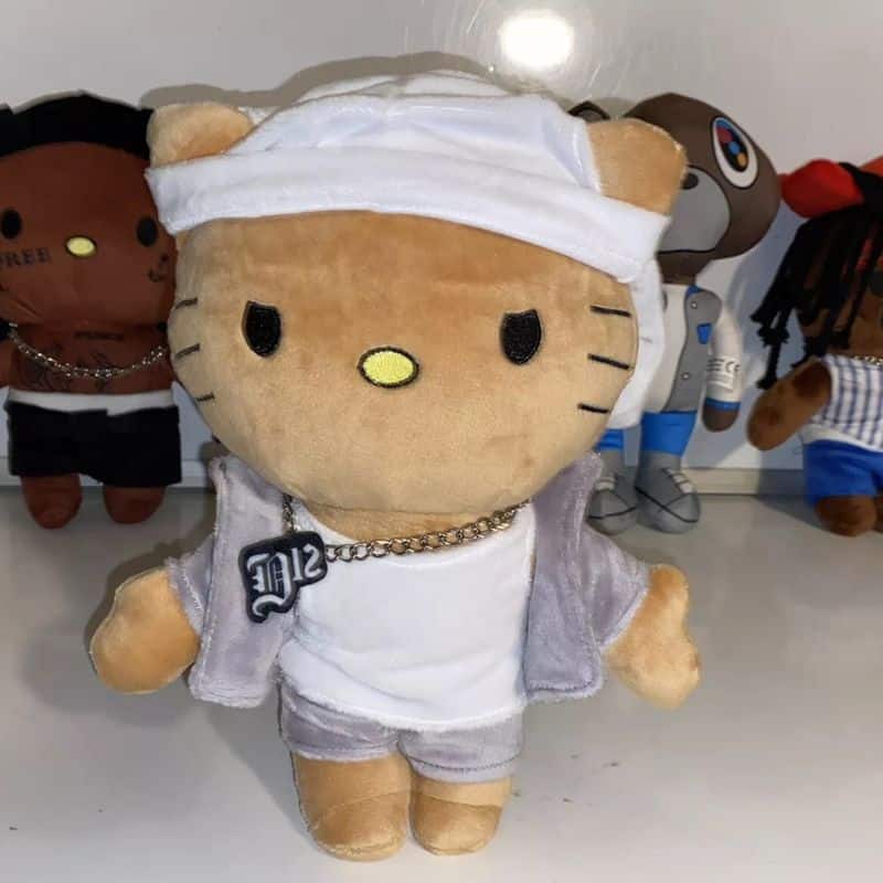 Hello Kitty Eminem Plush Toy