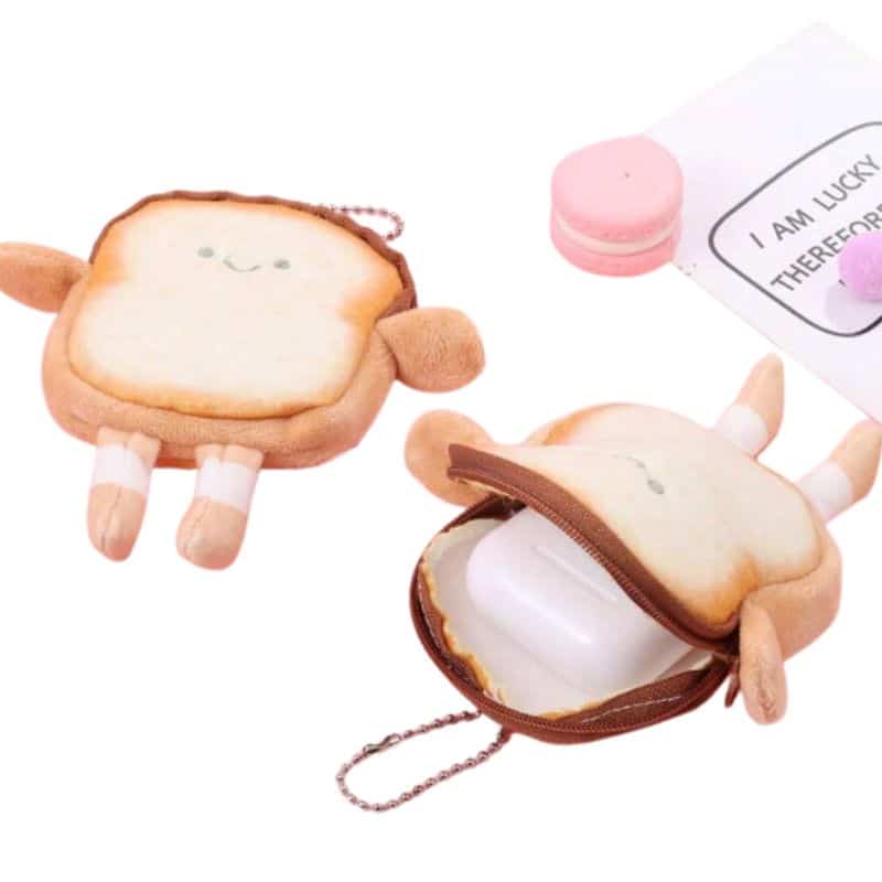 Bread Plush Coin Purse