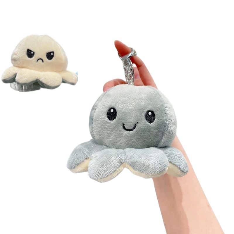 Octopus Plush Keychain