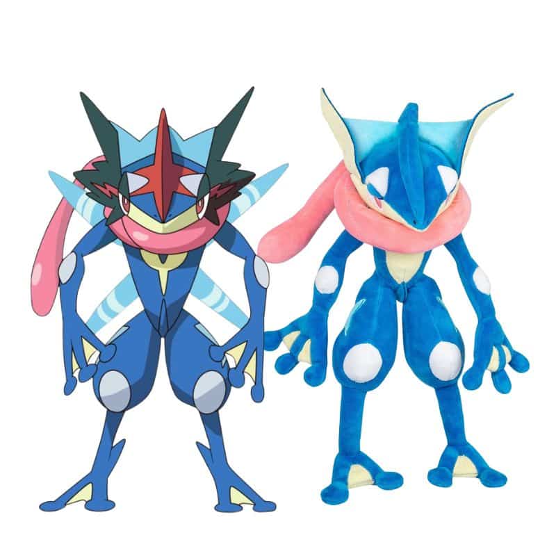 Greninja Plush Toy - Blue