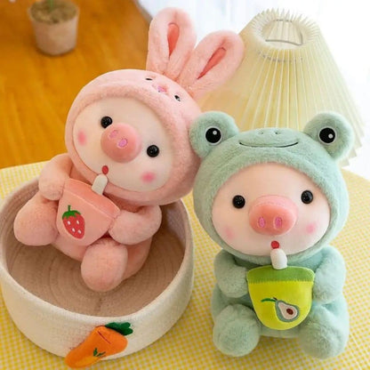Pig Stuffed Animal - in Costume