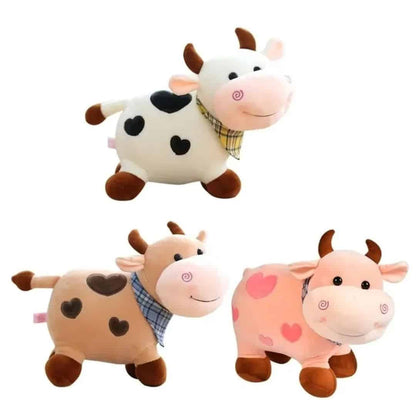 Cow Stuffed Animal - Smiling
