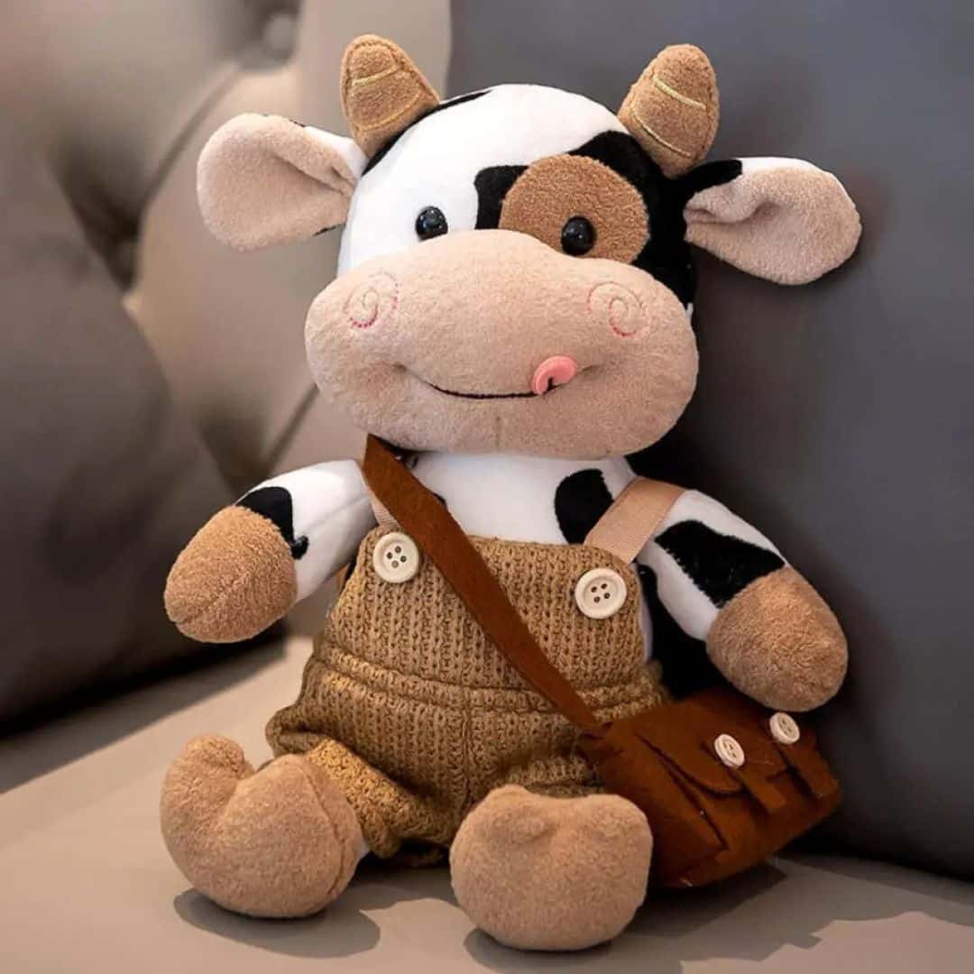Fashion Cow Stuffed Animal