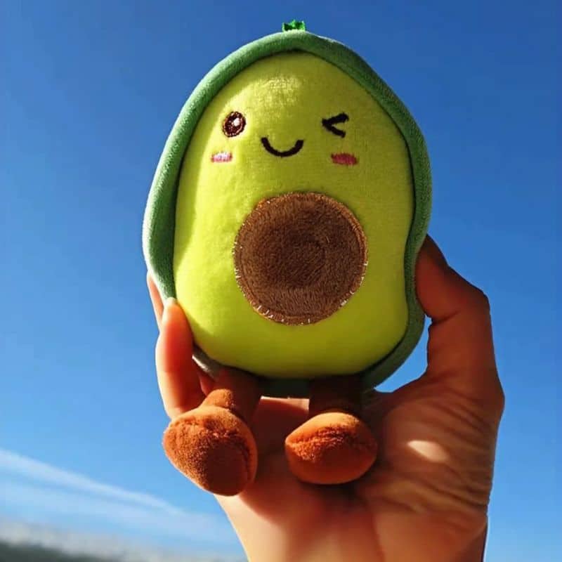 Avocado Plush Toy - Smiling