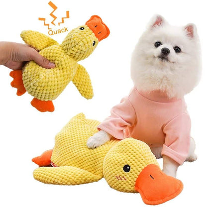 Duck Plush Dog Toy