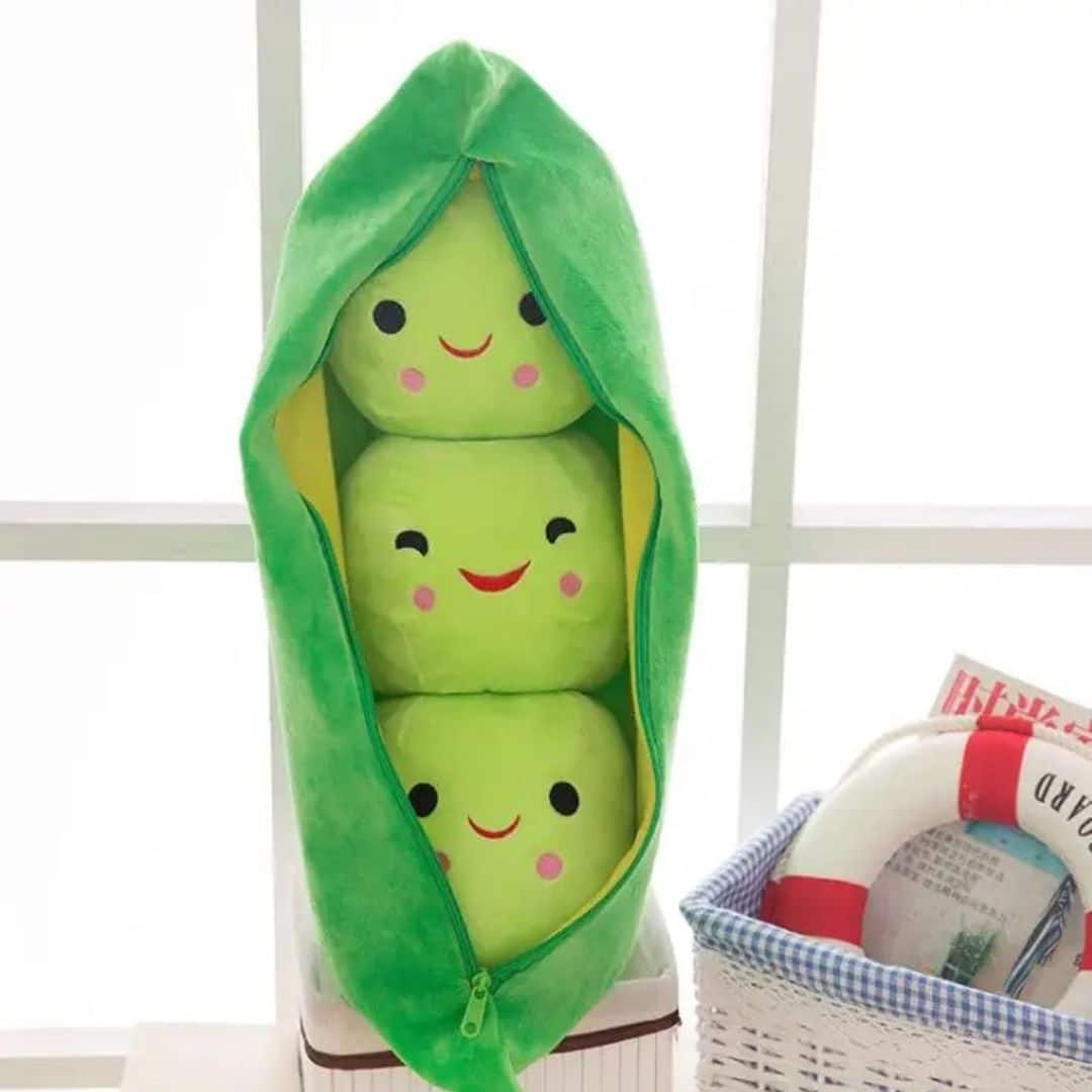 Pea Pod Plush Toy