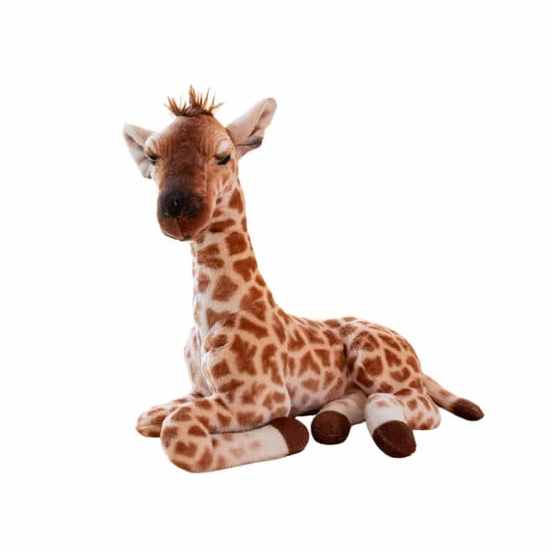 Giraffe Stuffed Animal - Lying Down