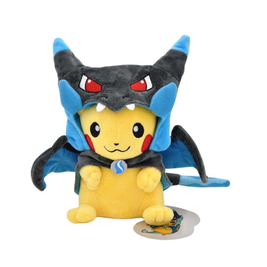 Pokémon Pikachu Plush Toy in a Charizard Costume