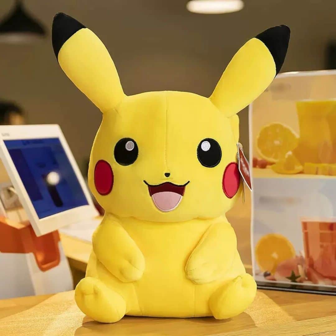 Pikachu Plush Toy - Smiling