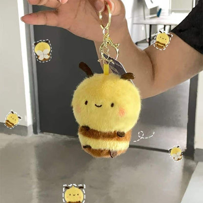 Bee Plush Keychain