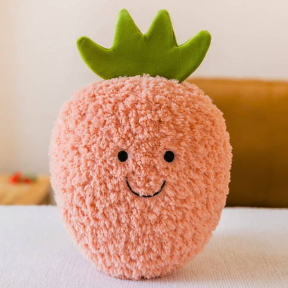 Smiling Strawberry Plush Toy