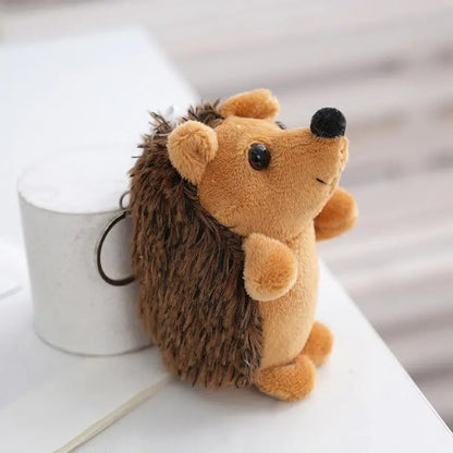 Hedgehog Plush Keychain