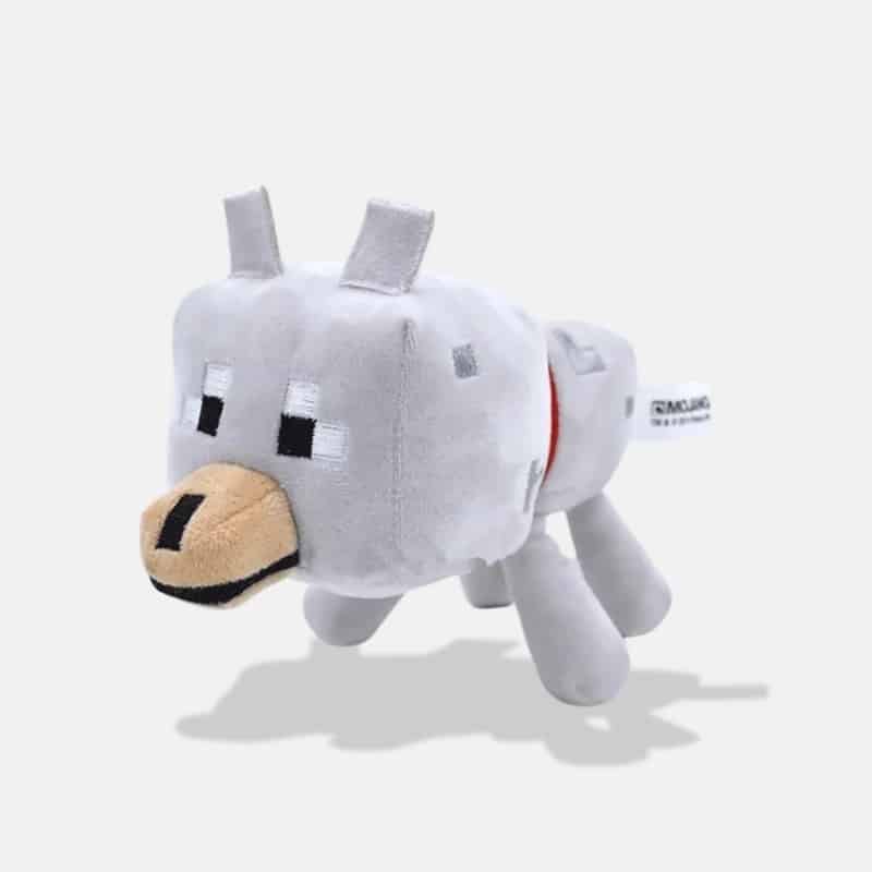 Minecraft Wolf Plush Toy