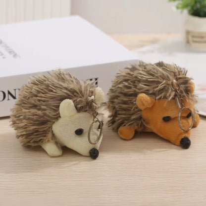Hedgehog Plush Keychain