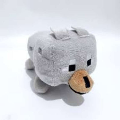 Minecraft Wolf Plush Toy