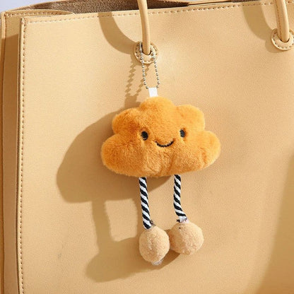 Cloud Plush Keychain