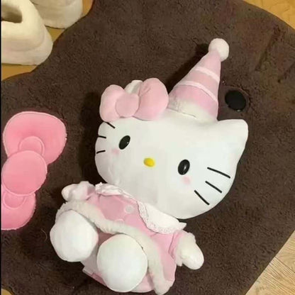Hello Kitty Plush Toy with Pink Hat