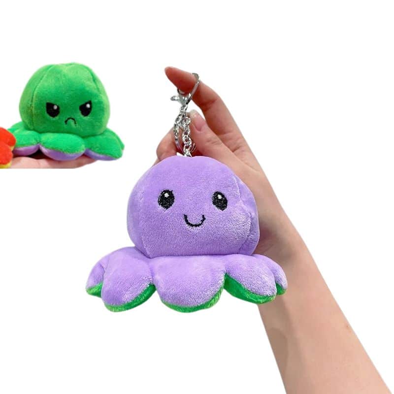Octopus Plush Keychain