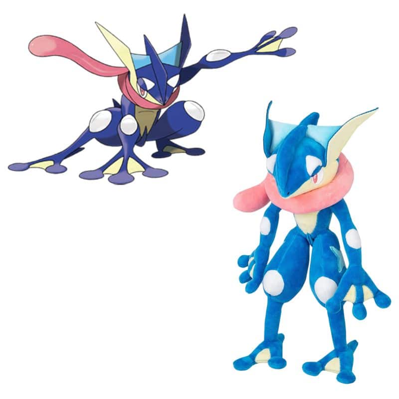 Greninja Plush Toy - Blue