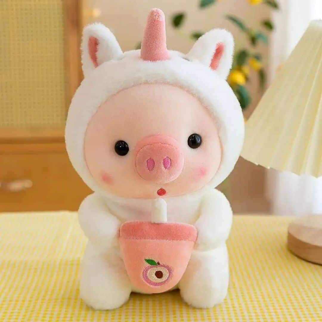 Pig Stuffed Animal - in Costume