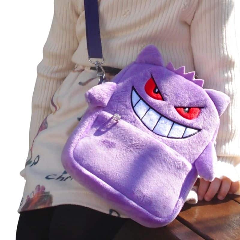 Pokémon Gengar Plush Crossbody Bag