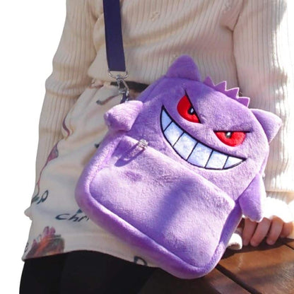 Pokémon Gengar Plush Crossbody Bag