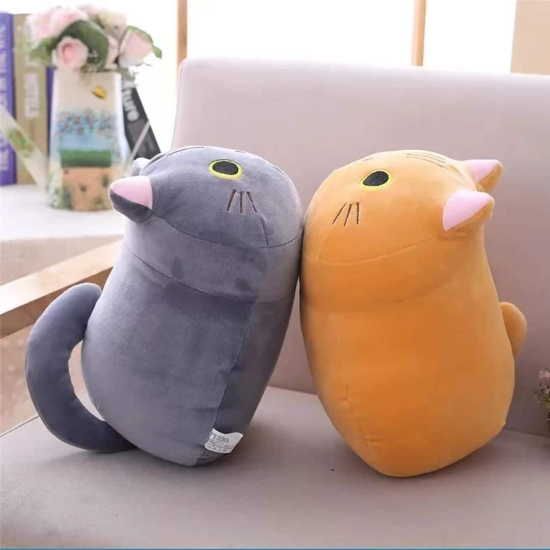 Round Cat Stuffed Animal