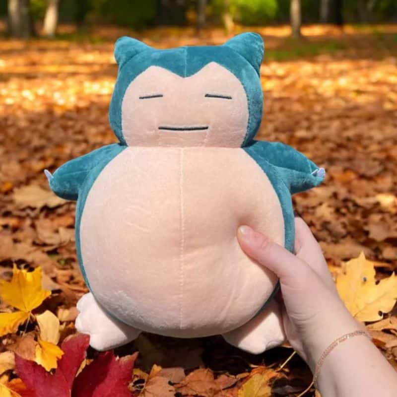Pokémon Snorlax Plush Toy - Sleeping